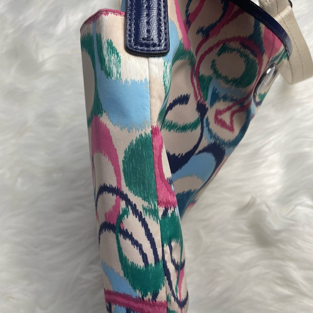Coach Scribble IKAT Crossbody Bag - Picture 8 of 14